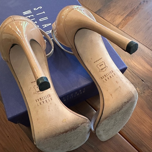 Stuart Weitzman Nudist Adobe Aniline - Picture 5 of 14